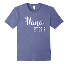 New Nana Established 2015 Grandbaby T-Shirt