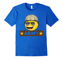 Funny Army and Cute Emoji T-Shirt
