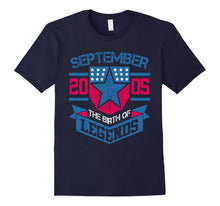 September 2005 the Birth of Legends Gift for 12 Years Old