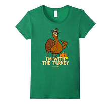 I'm With the Turkey Funny Halloween Matching T-Shirt