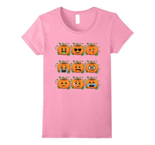 Pumpkin Emoji T-Shirt Funny Face 2 Halloween Thanksgiving