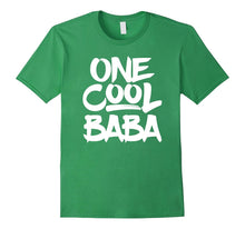 One Cool Baba T Shirt - Grandfather Dad Gift Tee