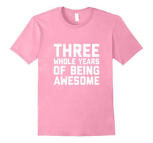 3rd Birthday Shirt Gift Age 3 Year Old Boy Girl Tshirt Tee