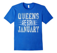 Birthday T-Shirt for Girls Women Kids Born in January Zodiac