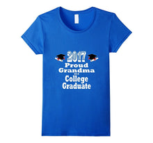 2017 College Graduation Tshirt Proud Grandma Graduate Child