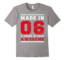 11th Birthday Gift T-Shirt Made in 2006 Awesome 11 Years Old