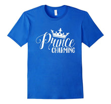 Prince Charming T-Shirt - Crown Design Fairy Tale Hero Tee