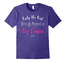 Best Nieces Big Cousin Funny T-Shirt Kids Toddler Family