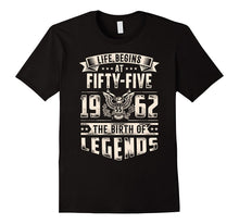 Happy 1962 My 55th Birthday Gift Ideas T Shirt