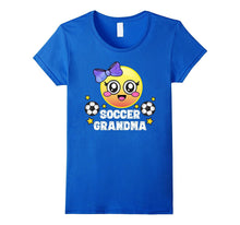 Cute Soccer Grandma Game Ball Kawaii Girl Emoji T Shirt