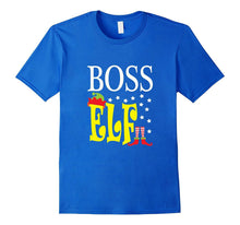FUNNY BOSS ELF T-Shirt Ugly Christmas Sweater Tee