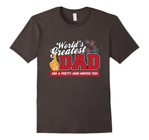 "Worlds Greatest Dad" Hunter T-Shirt