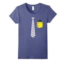 Nerdy Teacher Costume Back to School T-Shirt | Blue Tie