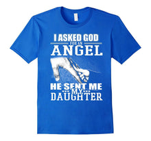 Funny Shirt Fathers Day Gifts From Daughter T Shirt Angel