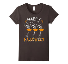 Happy Halloween Ballet Dancing Skeleton Ballerina T-Shirt
