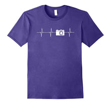 Heartbeat Camera Shirt Photographer Shirt
