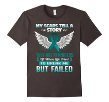 My Scars Tell a Story - Ovarian Cancer Awareness Shirt