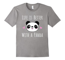 Life Is Better With a Panda T-Shirt - Cute Panda Bear Hearts