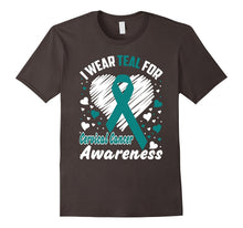 I Wear Teal for Cervical Cancer Awareness T-Shirt Tee Shirt