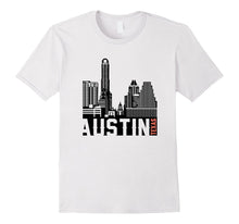 Austin T-Shirt Texas Tee-Shirt Texan City Skyline Jersey
