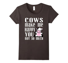 Cow Make Me Happy You Not So Much Cow Lovers Funny Sarcastic
