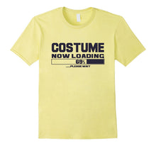 Costume Now Loading T-Shirt Funny Humor Halloween Top Tee