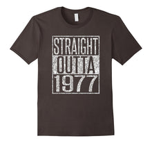 40th Birthday Gift T-Shirt STRAIGHT OUTTA 1977 T-Shirt