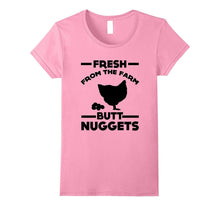 Funny Fresh From the Farm Butt Nuggets T-Shirt Chicken Zoo