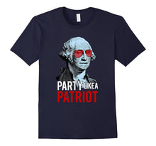 "Party Like a Patriot" Funny Washington 4th of July T-Shirt