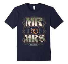 10 Year Anniversary Shirt Mr and Mrs Since 2007 T-Shirt