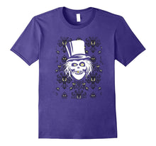 Haunted T-Shirt: Hatchaway Mansion Spooky Ghost in Top Hat