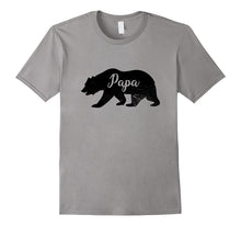 Men's Papa Bear T-Shirt Awesome Camping Father's Tee