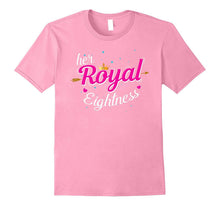 Cute 8 Year Old Girl Birthday T-Shirt 8th Princess Heart