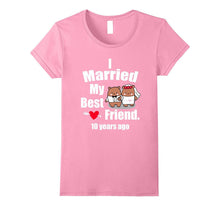 10th Wedding Anniversary T-Shirt Best Friend Couple Shirt
