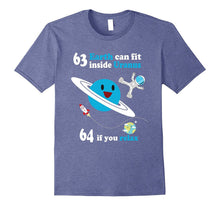 63 Earths Can Fit Inside Uranus T-Shirt Funny Planet Tee