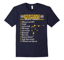 10 Things About Aquarius T-Shirt Aquarius Facts