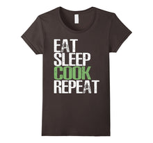 Eat Sleep Cook Repeat T-Shirt Cool Gift for Love Cooking
