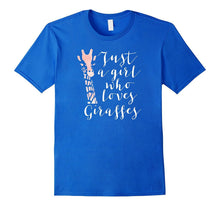 Just a Girl Who Loves Giraffes Tshirt