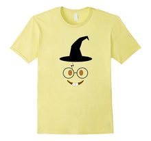 Emoji Nerd Smiley Face Wizard Hat Halloween Costume T-Shirt