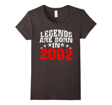 Legends Are Born in 2002 15 Years Old Birthday Gift T-Shirt