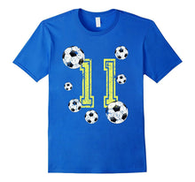 11th Birthday Soccer Fan T-Shirt for Boys and Girls