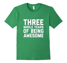 3rd Birthday Shirt Gift Age 3 Year Old Boy Girl Tshirt Tee