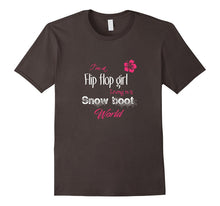 Flip Flop Girl in a Snow Boot World - Winter Blues T Shirt
