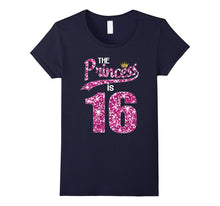 16th Birthday Princess T-Shirt, Birthday Gifts Teenger Girls