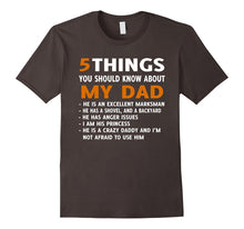 5 Things You Should Know About My Dad T-Shirt