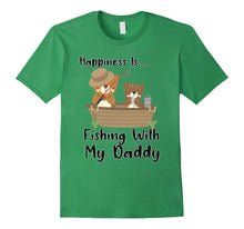 Happiness Is Fishing With My Daddy T-Shirt Bears Camping