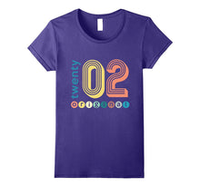 2002 Original Birthday T-Shirt 15 Years Old Kid's Gifts