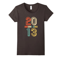 Awesome Since 2013 T-Shirt 4 Yrs Old Bday 4th Birthday Tee