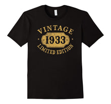 1933 84 Years Old 84th B-Day Limited Birthday Gift T-Shirt