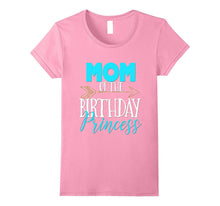 Mom of Birthday Princess Shirt Matching Family Tribe